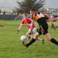 Kieran Donaghy, Austin Stacks, gets away from Tommy Griffinin the 2011 Division 1 Co. League Final against Dingle