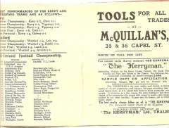 1913 All Ireland Final Programme (Part 3)