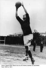 Bob Stack in action in 1931