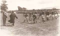 Throw in at the start of the 1937 All Ireland Hurling Final in Killarney.