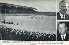 Action from the 1955 Final