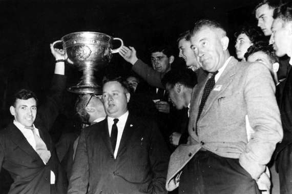 Kerry team homecoming in Tralee after the 1959 win over Galway