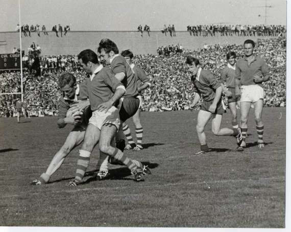 Action from the 1969 All Ireland Final