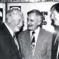 Denny Lyne, 1947 Kerry Captain chats with Johnny Culloty, 1969 Kerry Captain