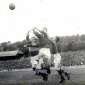 Jackie Lyne in action against Cork at the Athletic Grounds in 1952