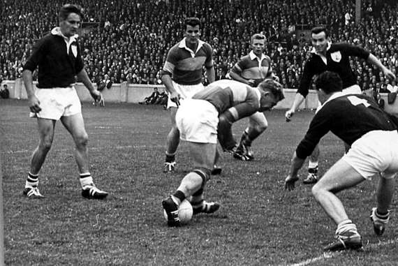 Action from the 1963 All Ireland Semi Final vs Galway