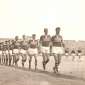 Jer D O Connor leads out Kerry in 1965 against Galway