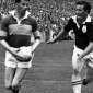 Tom Long and Noel Tierney during the 1963 All Ireland Semifinal against Galway