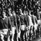 Donie O Sullivan leads Kerry out in the 1970 All Ireland Final
