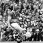 Pat Spillane in full flight in a Munster Football Final