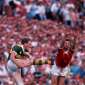 Pat Spillane in action against Anthony Davis of Cork - 1989 Munster Final