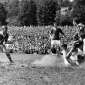 Donie O Sullivan grabs the ball in the Munster Final vs Cork in 1970