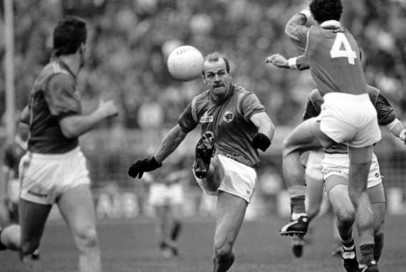 Jack O'Shea in action against Meath in the NFL in April 1992