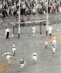 Action from the 1961 National League Final - Kerry Vs Derry