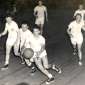 1958 - Paddy Culligan with ball in action for Tralee E.S.B V's Killarney