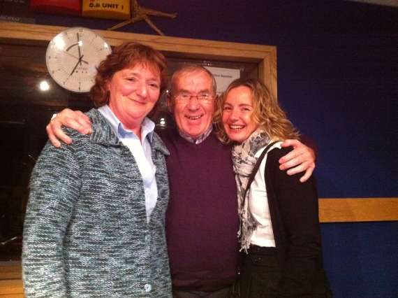 Rita and Deirdre in studio talking about Retts Syndrome