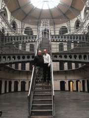 Weeshie and Patrick Mannix in Kilmainham Jail