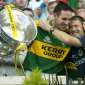 Declan and Jack celebrate with Sam in 2006