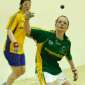 Maria Daly in action against Marianna Rushe