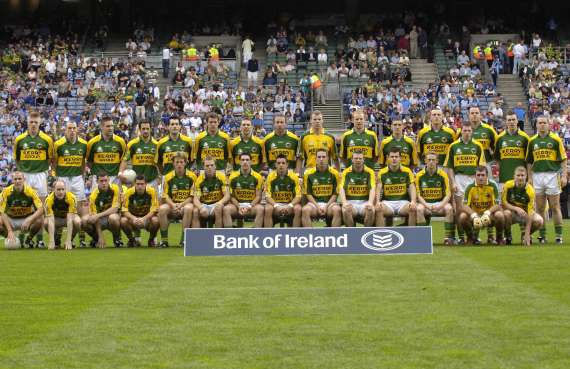 Kerry Team before playing Dublin in the 2007 All Ireland Semifinal