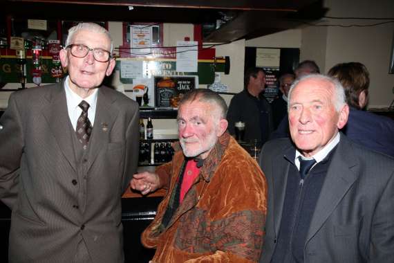 Gerry O'Malley (1962 Roscommon Captain), Mick Murphy (Legendary 'Iron Man' Cyclist), Jas Murphy (1953 Kerry Captain)