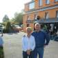 Rosarii and Pat Spillane outside their pub in Templenoe
