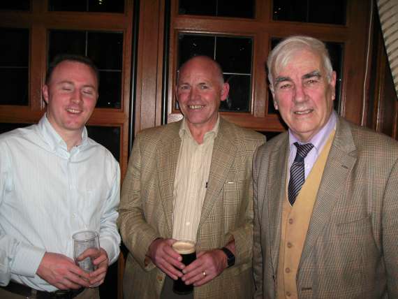 Kieran Shannon (Sunday Tribune), Eamon Fitzgerald (1972 AI Final goalkeeper) and Garry Mcmahon