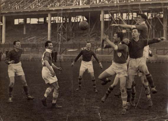 Munster vs Leinster in the 1936 Railway Cup