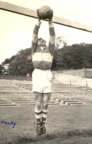 1953 - Kerry goalkeeper Johnny Foley