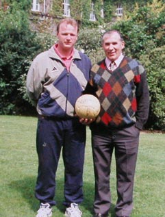 Teddy McCarthy and Weeshie Fogarty in 1990